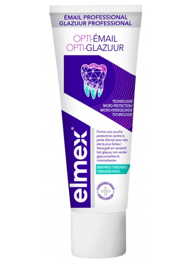 Elmex Opti-Enamel High Resistance Toothpaste 2 x 75ml - Image 2